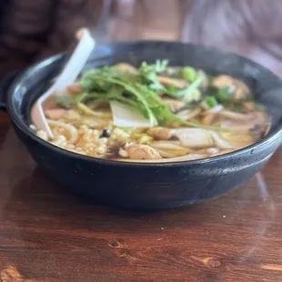 Mushroom udon