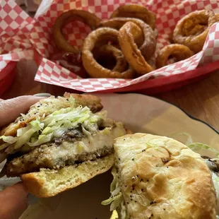 Ganley's chicken sandwich