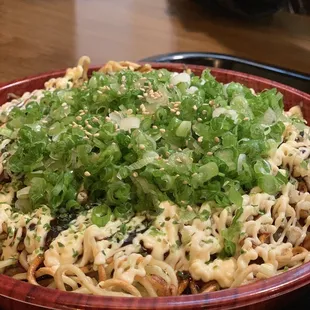 Negi Mayo Okonomiyaki