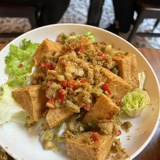 Crispy Lemongrass Tofu