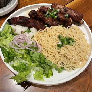 PORK RIB - With Garlic Noodle