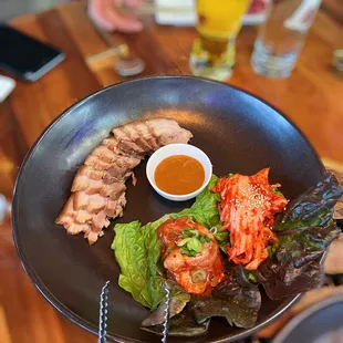 Pork - belly with oysters