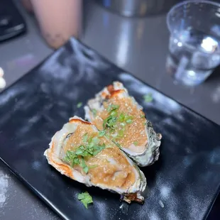 Garlic Grilled Oysters
