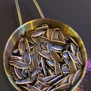 Complimentary Sunflower Seeds