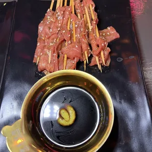 Beef Sashimi