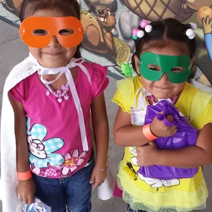 2 of the children loved and cared for in SPLASH Houses, residential family-style group homes