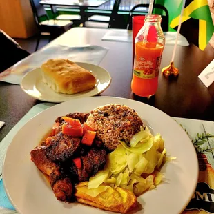 Brown Stew Chicken &amp; Coco bread
