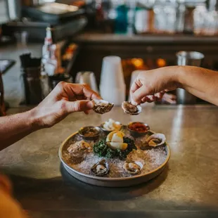 Even though Louisville is landlocked we get some of the freshest seafood in the country flown in fresh every day via FedEx and UPS.