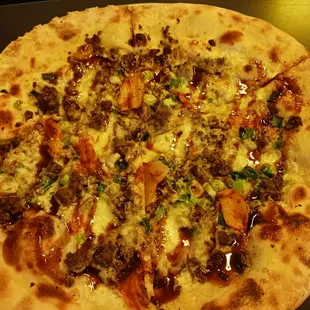 Bison Sausage Pizza