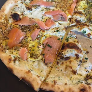 Everything Bagel Pizza