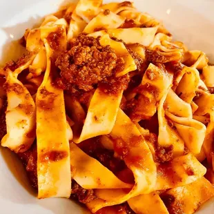 Pappardelle bolognese