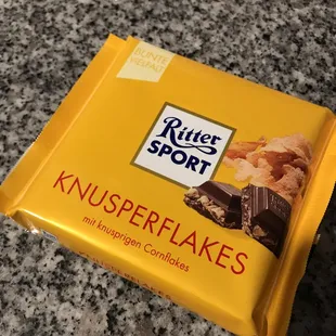 a packet of butter sport knisperflakes