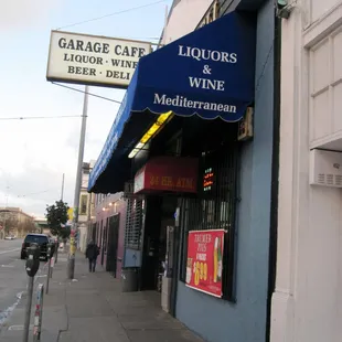 the outside of the restaurant