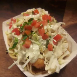 Fish taco $3.50