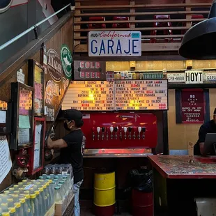 Lots of great beers on tap.