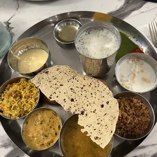 Silver Thali