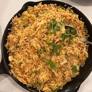 Chili Garlic Fried Rice