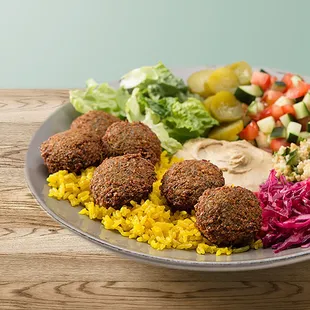 a plate of food