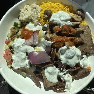 Gyro Meat Plate
