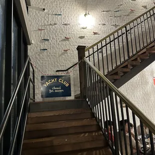Upstairs to something??? Not seating.