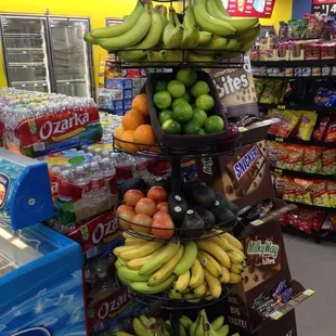 a display in a grocery store