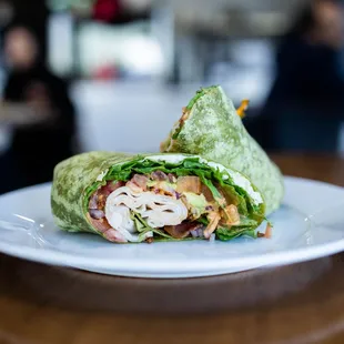 Southwestern  Turkey Wrap.