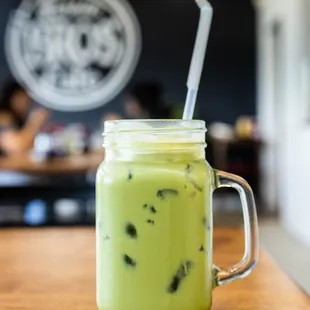ICED MATCHA LATTE