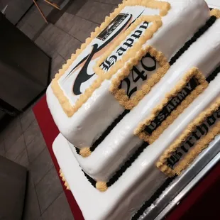 U.S. Army 240th birthday cake