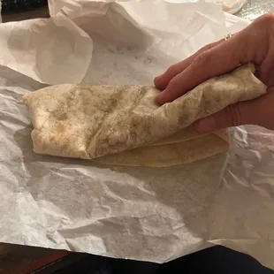 The medium bean and cheese burrito special on Tuesdays has become not so special.