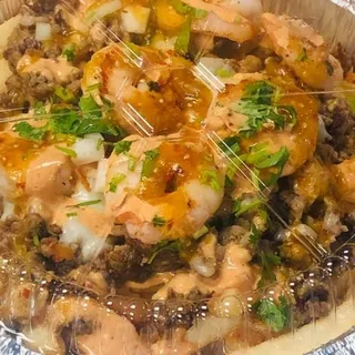 Earthquake Fries Plate