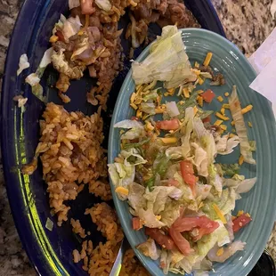 Lots of lettuce but not a lot of food