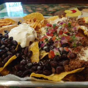 Underwhelming 17 dollar nachos