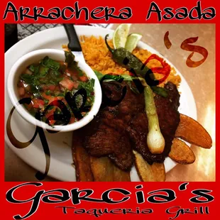 Arrachera asada ( grilled skirt steak)