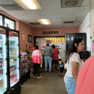 customers in the store