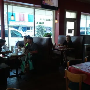 Garcia's dining room.