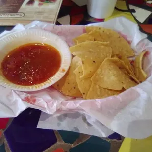 Chips and salsa