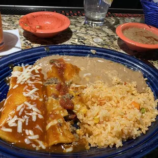 Cold cardboard enchiladas