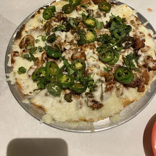 Street pizza al pastor