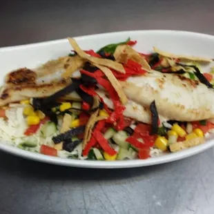 Grouper salad ...