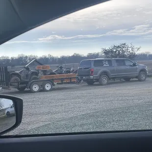 Garcia's business vehicle