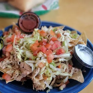 Chicken nachos