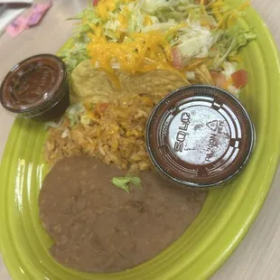 Beef Taco Plate