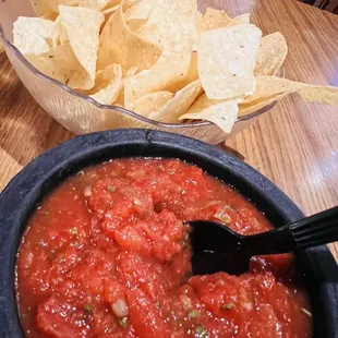 Salsa &amp; chips