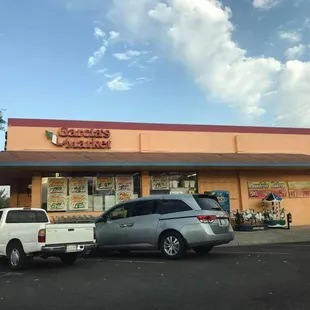 Outside Garcia's Market