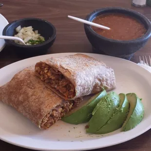 Machaca Burrito