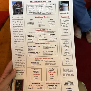 Menu as of Oct 2023 (gillynova - TikTok/YouTube)