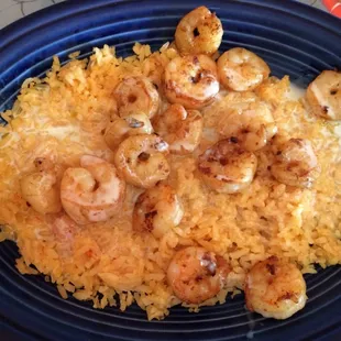shrimp and rice