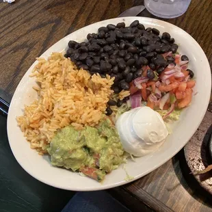 The side plate for my fajitas