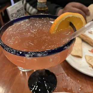 Passion fruit margarita!