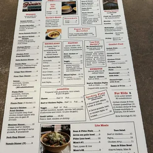 menu, sushi and sashimi